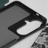 Samsung Galaxy S26 Plus tmavozelené bočné otváracie flipové puzdro Techsuit eFold Series thumbnail