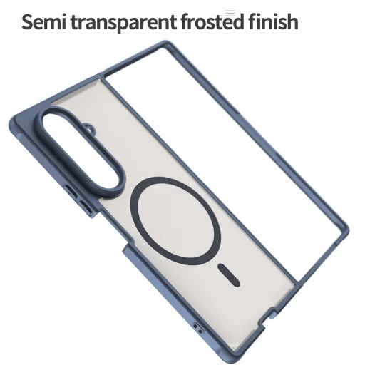 Tmavomodré puzdro Techsuit HaloFrost II MagSafe pre Samsung Galaxy Z Fold8 Ultra - 5