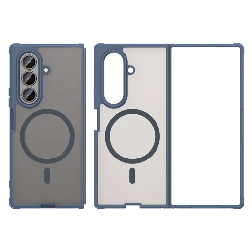 Tmavomodré puzdro Techsuit HaloFrost II MagSafe pre Samsung Galaxy Z Fold8 Ultra - 4