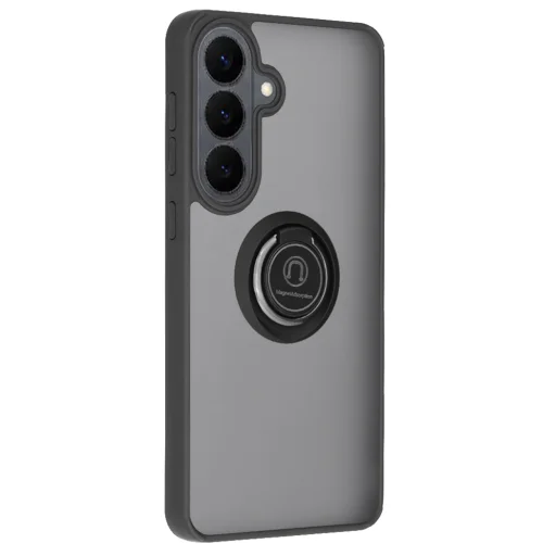 Samsung Galaxy S26 Plus čierne puzdro Techsuit Glinth so zabudovaným magnetickým prstencom - 6