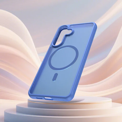 Samsung Galaxy S26 Plus nebesky modré puzdro Techsuit HaloFrost II MagSafe - 5