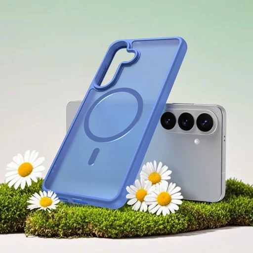 Samsung Galaxy S26 Plus nebesky modré puzdro Techsuit HaloFrost II MagSafe - 6