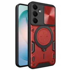 Červené puzdro Techsuit CamGuard Pro pre Samsung Galaxy S26 Plus