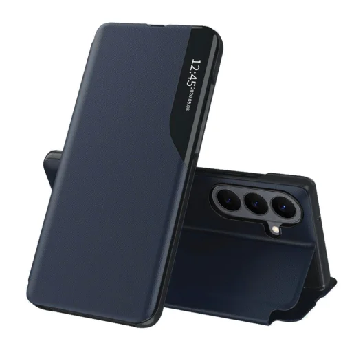 Samsung Galaxy S26 Plus tmavomodré otváracie puzdro Techsuit eFold Series - 1
