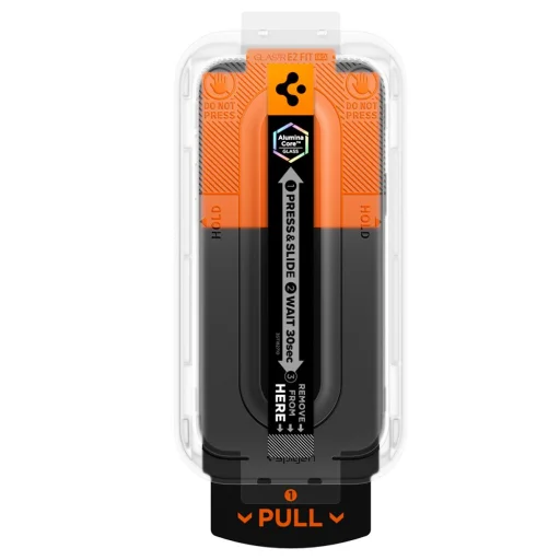 Apple iPhone 16 Pro Max / 17 Pro Max / 18 Pro Max Spigen Glas.tR EZ Fit Pro AC edzett üveg, 2 db-os csomag, átlátszó - 4