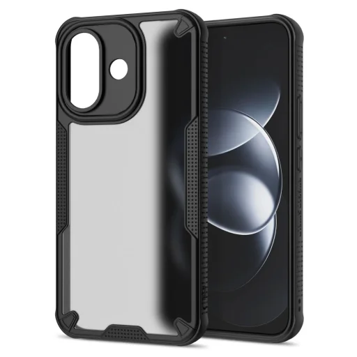 Xiaomi Redmi Note 17 Pro 5G Matte Black Tech-Protect Rugged Shield puzdro - 2