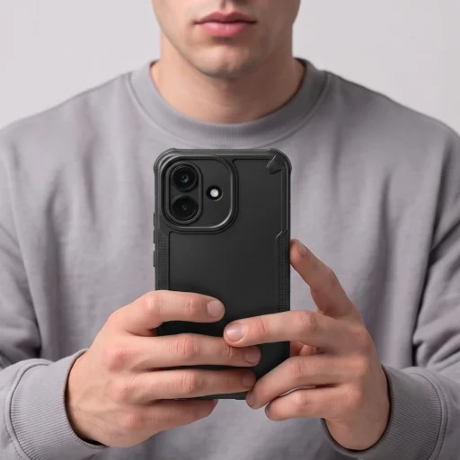 Xiaomi Redmi Note 17 Pro 5G Matte Black Tech-Protect Rugged Shield puzdro - 7