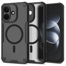 Xiaomi Redmi Note 17 Pro 5G matná čierna Tech-Protect Rugged Shield MagSafe zadný kryt