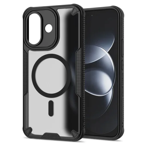 Xiaomi Redmi Note 17 Pro 5G matná čierna Tech-Protect Rugged Shield MagSafe zadný kryt - 3