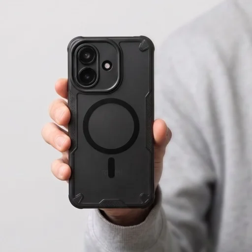 Xiaomi Redmi Note 17 Pro 5G matná čierna Tech-Protect Rugged Shield MagSafe zadný kryt - 5
