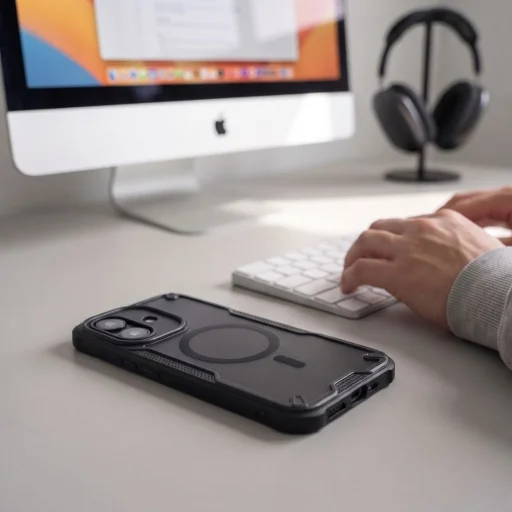 Xiaomi Redmi Note 17 Pro 5G matná čierna Tech-Protect Rugged Shield MagSafe zadný kryt - 8