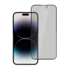 iPhone 18 Pro Max Privacy tvrdené sklo s čiernym rámom thumbnail
