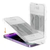 Apple iPhone 17 Pro / 18 Pro Full Glue tvrdené sklo s čiernym rámom a inštalačným rámčekom Easy-Stick thumbnail