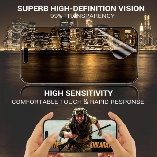 Apple iPhone 17 Tel Protect Best flexibilné hybridné sklo - 7