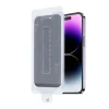  iPhone 17 Pro Max / 18 Pro Max fekete betekintésgátló edzett üveg Easy-Stick felhelyező kerettel thumbnail