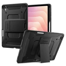 Spigen Tough Armor Pro Samsung Galaxy Tab S12 Plus odolné puzdro na tablet so zabudovaným stojanom - čierne (ACS11827)
