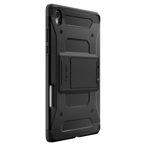 Spigen Tough Armor Pro Samsung Galaxy Tab S12 Plus odolné puzdro na tablet so zabudovaným stojanom - čierne (ACS11827) - 7