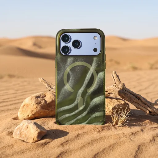 Puzdro Tecto Shield Desert Mag pre Samsung Galaxy S26 Ultra, tmavo olivovozelená - 9