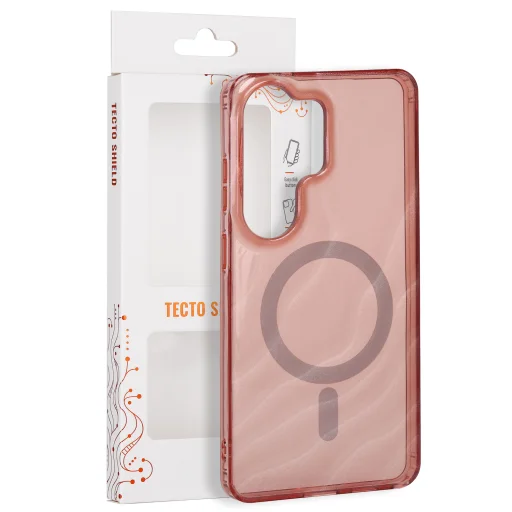 Puzdro Tecto Shield Desert Mag pre Samsung Galaxy S26 Ultra, terakotová - 1