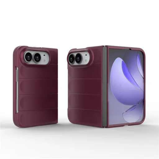 Puzdro Techsuit Magic Shield pre iPhone Duo – tmavočerešňové - 3
