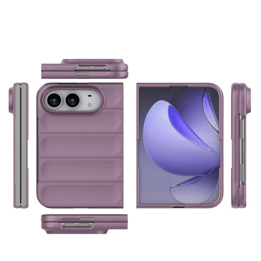 Ochranný kryt Techsuit Magic Shield pre iPhone Duo, fialový - 5