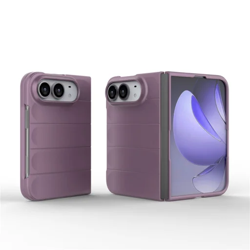 Ochranný kryt Techsuit Magic Shield pre iPhone Duo, fialový - 3