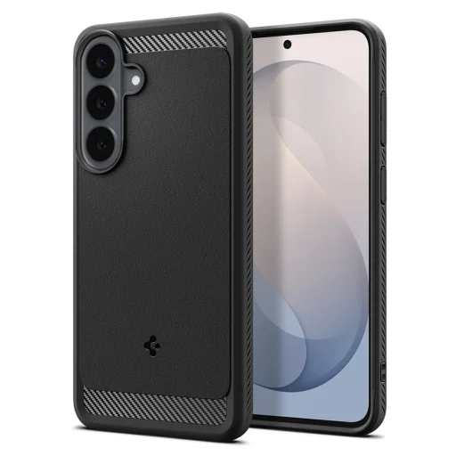 Samsung Galaxy S26 FE čierne puzdro Spigen Rugged Armor (ACS11639) - 1