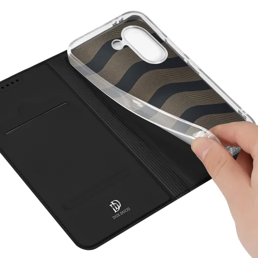 Xiaomi Poco X8 Pro čierne knižkové puzdro Dux Ducis Skin Pro - 4