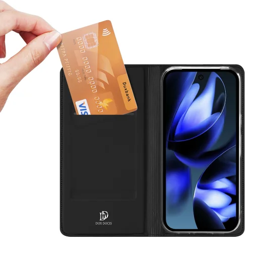 Google Pixel 10a čierne Dux Ducis Skin Pro otváracie puzdro na telefón - 4