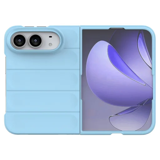 iPhone Duo világoskék Techsuit Magic Shield tok - 2