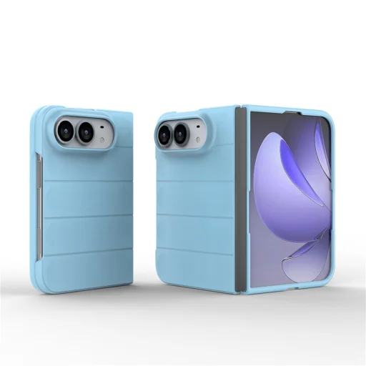 iPhone Duo világoskék Techsuit Magic Shield tok - 3
