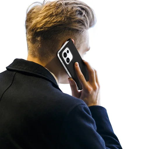 Oppo Reno16 F / Oppo Reno16 FS fekete Dux Ducis Skin Pro oldalra nyíló tok - 3