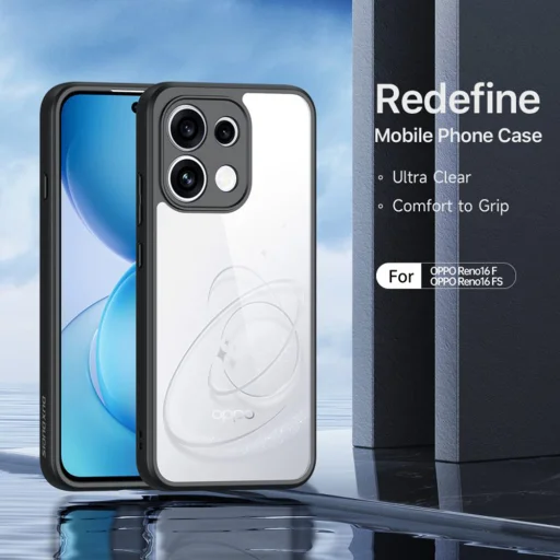 Oppo Reno16 F / Reno16 FS čierne puzdro Dux Ducis Aimo Series - 4