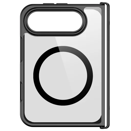 iPhone Duo fekete Dux Ducis Aimo MagSafe védőtok zsanérvédelemmel - 3