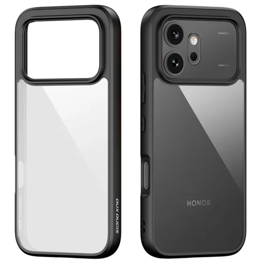 Honor 600 fekete Dux Ducis Aimo Series védőtok - 1