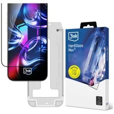 Samsung Galaxy S26 Ultra čierne 3MK HardGlass Max tvrdené sklo s aplikátorom