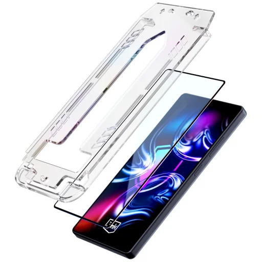 Samsung Galaxy S26 Ultra čierne 3MK HardGlass Max tvrdené sklo s aplikátorom - 3