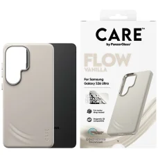 Samsung Galaxy S26 Ultra vanília CARE by PanzerGlass Flow Qi szilikon tok