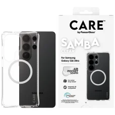 Samsung Galaxy S26 Ultra CARE by PanzerGlass Samba Qi ütésálló átlátszó hátlap tok