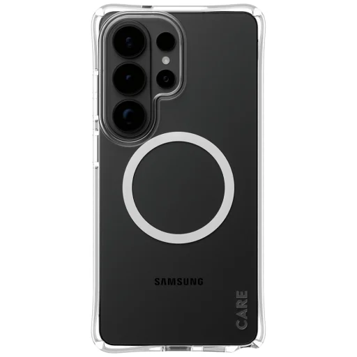 Samsung Galaxy S26 Ultra CARE by PanzerGlass Samba Qi ütésálló átlátszó hátlap tok - 2