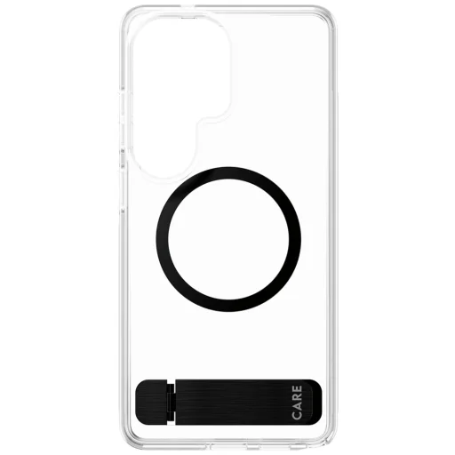 Samsung Galaxy S26 Ultra CARE by PanzerGlass Urban Explorer tok, átlátszó, fekete kitámasztóval - 4