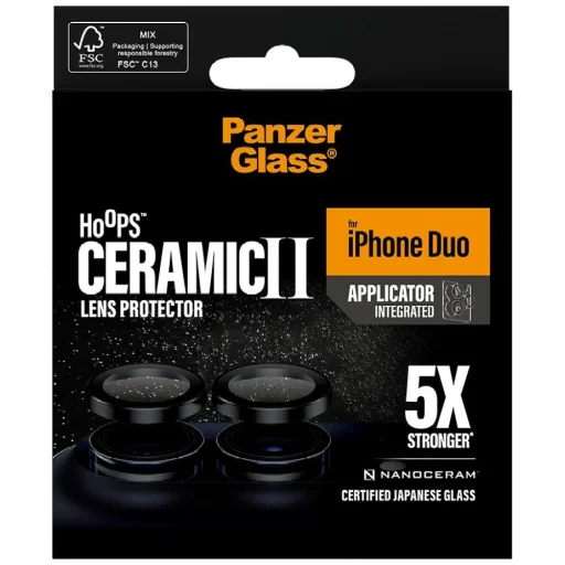 iPhone Duo PanzerGlass Hoops keramické ochranné sklo na objektív fotoaparátu - 6