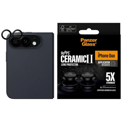 iPhone Duo PanzerGlass Hoops keramické ochranné sklo na objektív fotoaparátu - 1