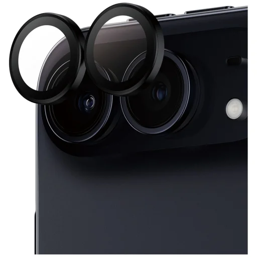 iPhone Duo čierne PanzerGlass Hoops tvrdené sklo na objektív fotoaparátu - 9