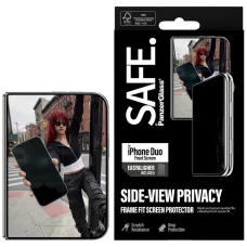 iPhone Duo SAFE by PanzerGlass Privacy Sub Screen 2-Way Ultra-Wide Fit s EasyAlignerom