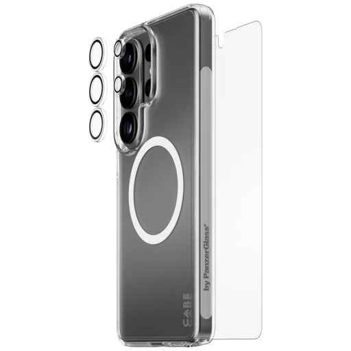 Samsung Galaxy S26 Ultra CARE by PanzerGlass ochranný set 3 v 1 (puzdro, ochranné sklo na displej a ochrana šošoviek fotoaparátu) - 2