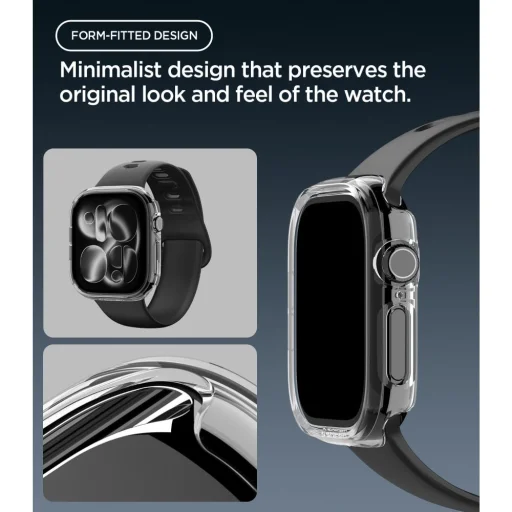  Apple Watch 12 (42 mm) átlátszó Spigen Thin Fit védőtok - 6
