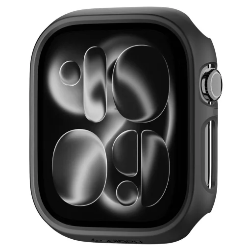  Apple Watch 12 (42 mm) fekete Spigen Thin Fit védőtok - 3