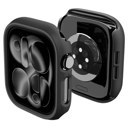  Apple Watch 12 (42 mm) fekete Spigen Thin Fit védőtok - 1