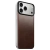 iPhone 18 Pro Max / 17 Pro Max rustikálne hnedý Nomad Magnetic Leather Back magnetický kožený zadný kryt s podporou MagSafe thumbnail